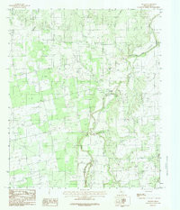 NUGENT, TX HISTORICAL MAP GEOPDF 7.5X7.5