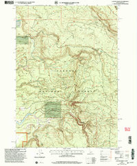 LATHAM SPRING, ID-MT HISTORICAL MAP GEOP