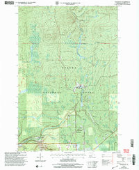 THOMASTON, MI HISTORICAL MAP GEOPDF 7.5X