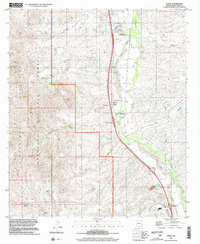 TUBAC, AZ HISTORICAL MAP GEOPDF 7.5X7.5