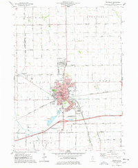 ROCHELLE, IL HISTORICAL MAP GEOPDF 7.5X7