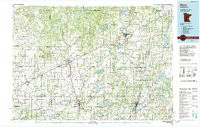 MORA, MN HISTORICAL MAP GEOPDF 30X60 GRI