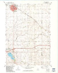 WELLS, MN HISTORICAL MAP GEOPDF 7.5X7.5