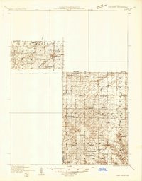 BRADFORD, IL HISTORICAL MAP GEOPDF 15X15