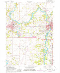 NILES WEST, MI-IN HISTORICAL MAP GEOPDF