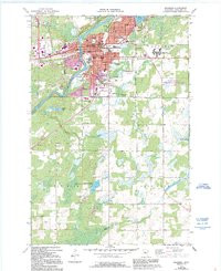 BRAINERD, MN HISTORICAL MAP GEOPDF 7.5X7