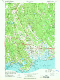GUILFORD, CT HISTORICAL MAP GEOPDF 7.5X7