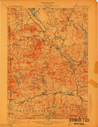 KEZAR FALLS, ME-NH HISTORICAL MAP GEOPDF