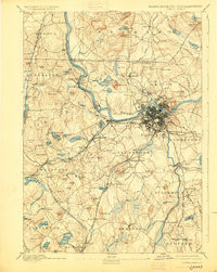 LOWELL, MA-NH HISTORICAL MAP GEOPDF 15X1