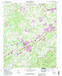 GROVER, NC-SC HISTORICAL MAP GEOPDF 7.5X