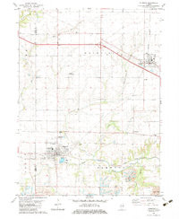 ELMWOOD, IL HISTORICAL MAP GEOPDF 7.5X7.