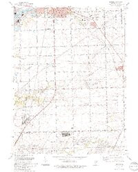 ELWOOD, IL HISTORICAL MAP GEOPDF 7.5X7.5