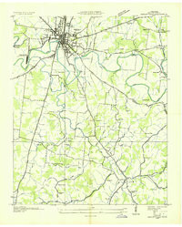 SHELBYVILLE, TN HISTORICAL MAP GEOPDF 7.