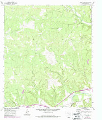 STARK CREEK, TX HISTORICAL MAP GEOPDF 7.