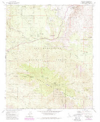 TORO PEAK, CA HISTORICAL MAP GEOPDF 7.5X