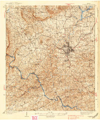 THOMASTON, GA HISTORICAL MAP GEOPDF 15X1