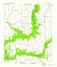 BRANCH, LA HISTORICAL MAP GEOPDF 7.5X7.5
