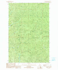 CATARACT PEAK, ID HISTORICAL MAP GEOPDF