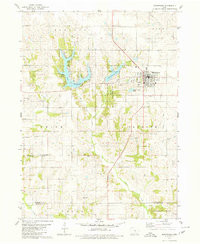 MONTEZUMA, IA HISTORICAL MAP GEOPDF 7.5X