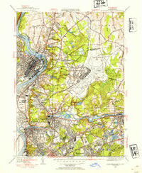 SPRINGFIELD NORTH, MA HISTORICAL MAP GEO