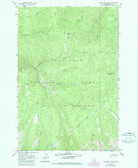 SOURDOUGH PEAK, ID HISTORICAL MAP GEOPDF