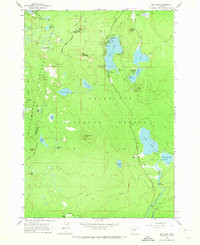 ELK LAKE, OR HISTORICAL MAP GEOPDF 7.5X7
