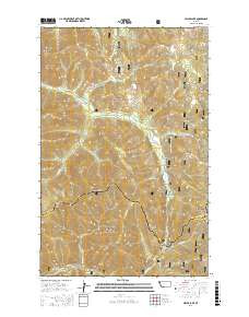 MILLER LAKE, MT TNM GEOSPATIAL PDF 7.5X7