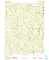 FOSTER MOUNTAIN, CA HISTORICAL MAP GEOPD