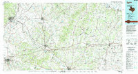 SEGUIN, TX HISTORICAL MAP GEOPDF 30X60 G