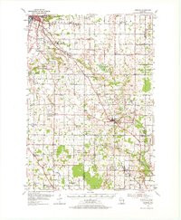 DENMARK, WI HISTORICAL MAP GEOPDF 15X15