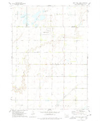 NESS CHAIN LAKES, SD HISTORICAL MAP GEOP
