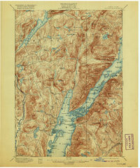 BOLTON LANDING, NY HISTORICAL MAP GEOPDF