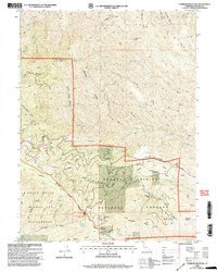 TOMHEAD MOUNTAIN, CA HISTORICAL MAP GEOP