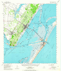 ARANSAS PASS, TX HISTORICAL MAP GEOPDF 1