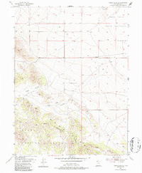 TABBYS PEAK SE, UT HISTORICAL MAP GEOPDF