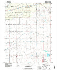 SHERIDAN, CA HISTORICAL MAP GEOPDF 7.5X7