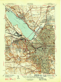 SYRACUSE WEST, NY HISTORICAL MAP GEOPDF