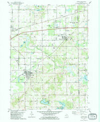 LAWTON, MI HISTORICAL MAP GEOPDF 7.5X7.5