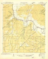 GARDNER, LA HISTORICAL MAP GEOPDF 7.5X7.
