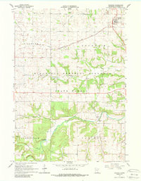 FOUNTAIN, MN HISTORICAL MAP GEOPDF 7.5X7