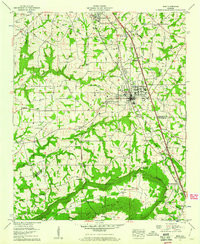 BOAZ, AL HISTORICAL MAP GEOPDF 7.5X7.5 G