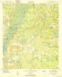 HINSONS CROSSROADS, FL HISTORICAL MAP GE