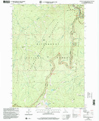 MAGRUDER MOUNTAIN, ID HISTORICAL MAP GEO