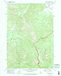BANNER SUMMIT, ID HISTORICAL MAP GEOPDF