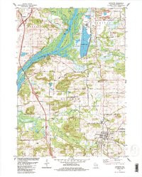 POYNETTE, WI HISTORICAL MAP GEOPDF 7.5X7