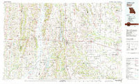 MACON, MO HISTORICAL MAP GEOPDF 30X60 GR