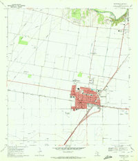 ROBSTOWN, TX HISTORICAL MAP GEOPDF 7.5X7