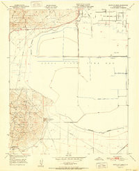 BUENA VISTA LAKE BED, CA HISTORICAL MAP