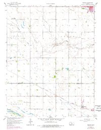 BENTLEY, KS HISTORICAL MAP GEOPDF 7.5X7.