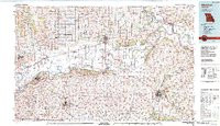 MARSHALL, MO HISTORICAL MAP GEOPDF 30X60